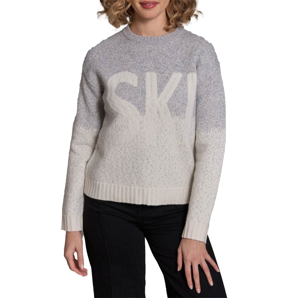 Женский свитер Alashan Snowfall Ski Merino Crew Sweater, Heather Grey/Chalk
Женский свитер Alashan Snowfall Ski Merino Crew Sweater, Heather Grey/Chalk