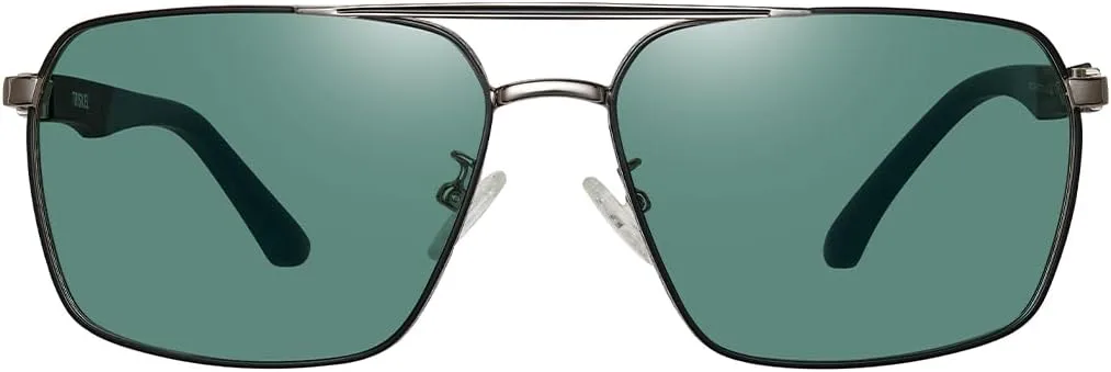 Солнцезащитные очки-авиаторы Florence для мужчин и женщин – поляризованные линзы TAC, прочная металлическая оправа TRISKEL EYEWEAR, Gun Metal With Dark Green Lenses
Солнцезащитные очки-авиаторы Florence для мужчин и женщин – поляризованные линзы TAC, прочная металлическая оправа TRISKEL EYEWEAR, Gun Metal With Dark Green Lenses