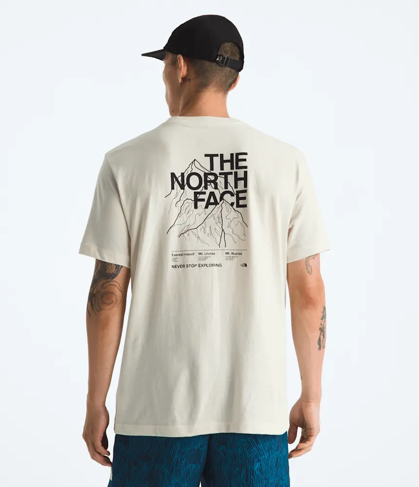 Мужская футболка Evolution Half Dome с коротким рукавом и графическим принтом The North Face, White Dune
Мужская футболка Evolution Half Dome с коротким рукавом и графическим принтом The North Face, White Dune