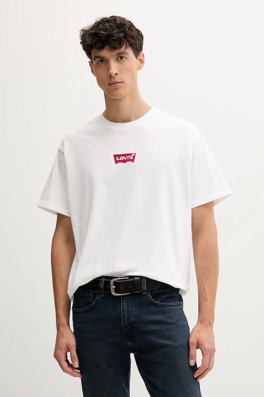 Хлопковая футболка Levi'S, белый
Хлопковая футболка Levi'S, белый
