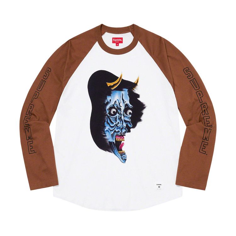 Лонгслив Supreme Demon Raglan Long-Sleeve Top 'White'
Лонгслив Supreme Demon Raglan Long-Sleeve Top 'White'