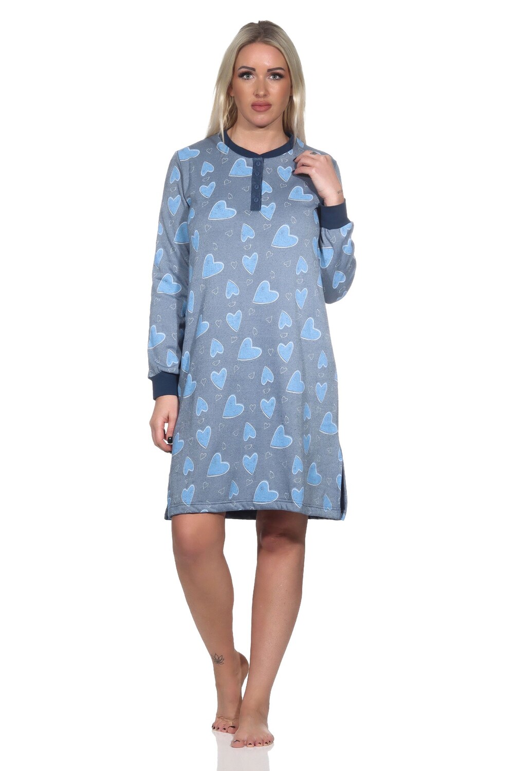 Ночная рубашка NORMANN Frottee, морской
Ночная рубашка NORMANN Frottee, морской