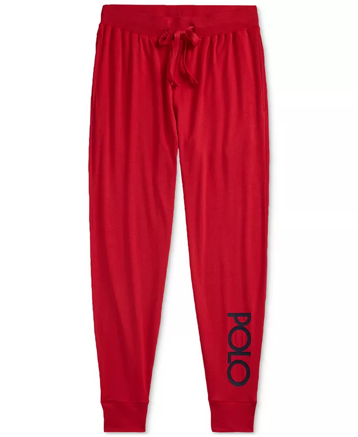 Мужские пижамные брюки-джоггеры с логотипом Polo Ralph Lauren, красный
Мужские пижамные брюки-джоггеры с логотипом Polo Ralph Lauren, красный