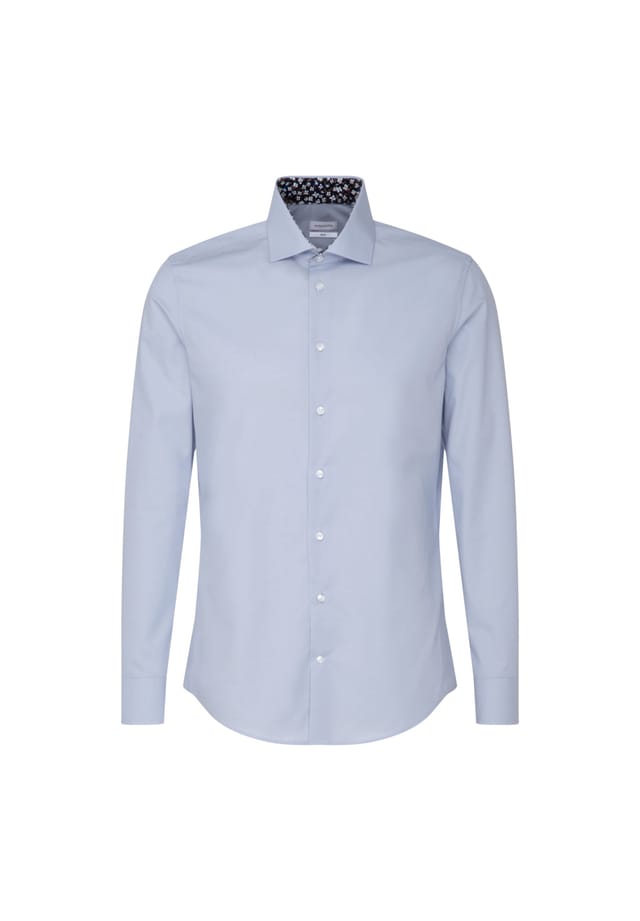 Деловая рубашка узкая Seidensticker, синий
Деловая рубашка узкая Seidensticker, синий