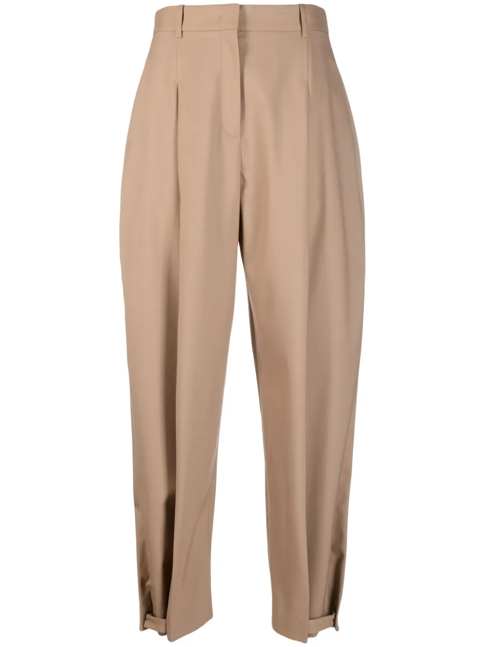 Зауженные брюки со складками Fabiana Filippi, коричневый
Зауженные брюки со складками Fabiana Filippi, коричневый