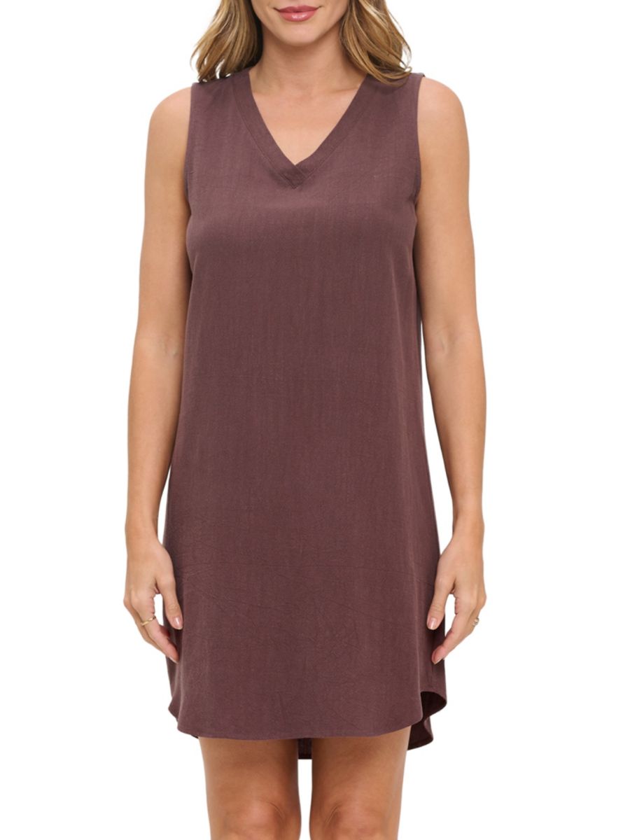 Мини-платье с V-образным вырезом Renee C., цвет Mocha
Мини-платье с V-образным вырезом Renee C., цвет Mocha