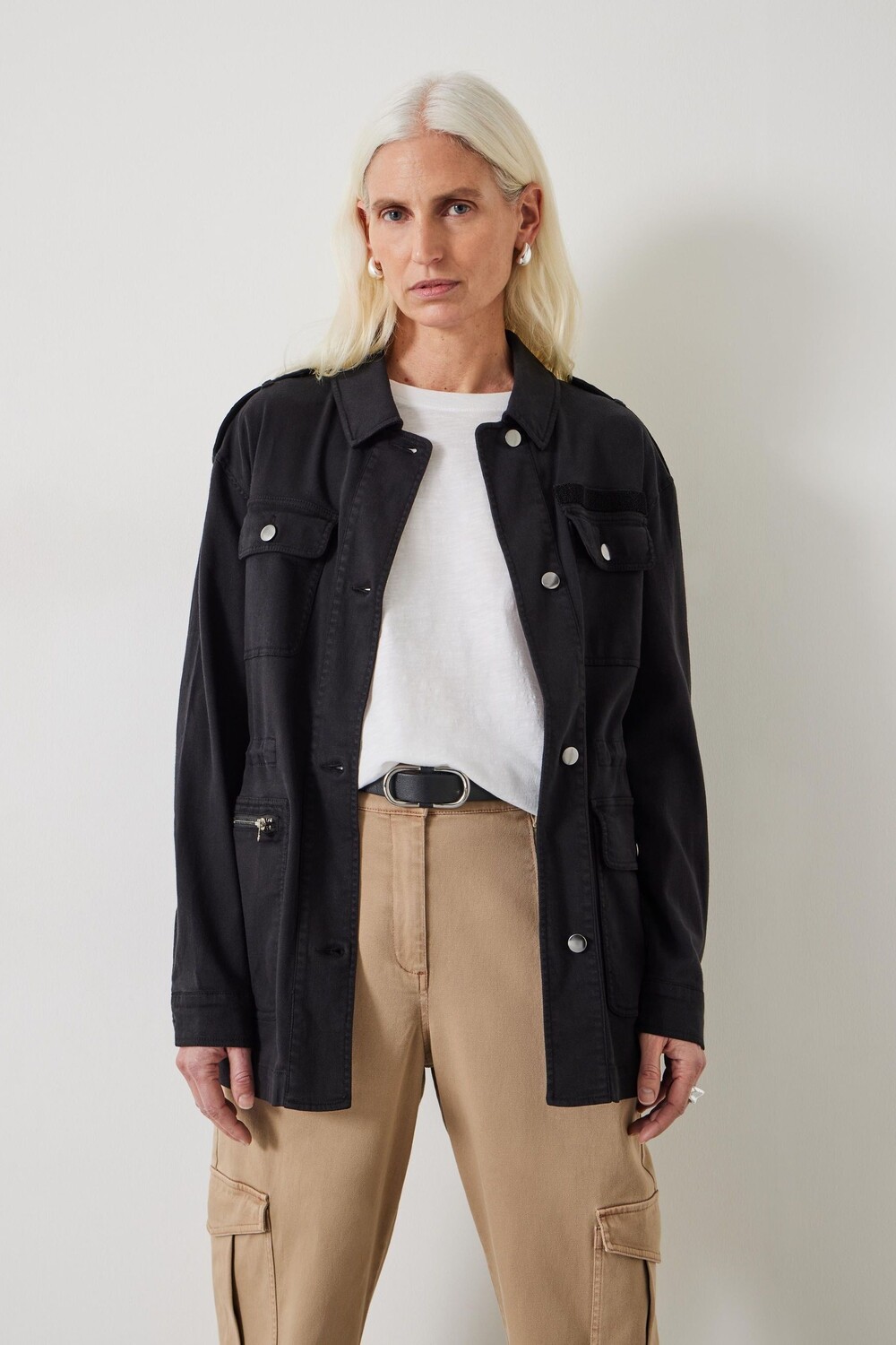 Куртка Eloise в стиле милитари Hush, черный
Куртка Eloise в стиле милитари Hush, черный