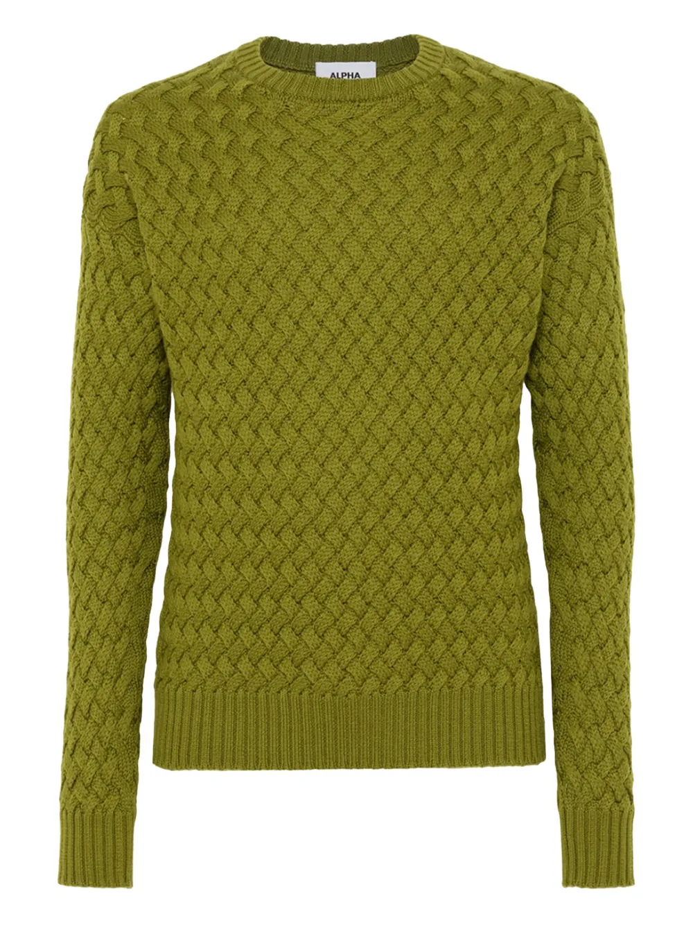 Свитер из фактурной трикотажной вязки Alpha Studio, зеленый
Свитер из фактурной трикотажной вязки Alpha Studio, зеленый