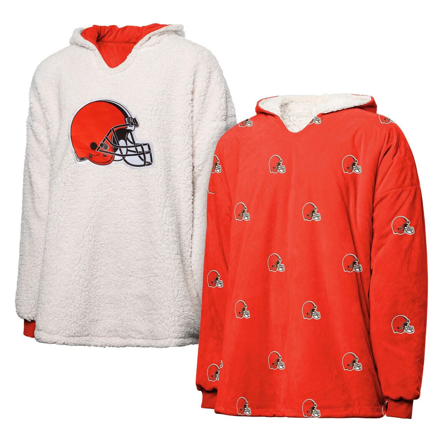 Женский двусторонний худи FOCO оранжевый/белый Cleveland Browns с повторяющимся принтом
Женский двусторонний худи FOCO оранжевый/белый Cleveland Browns с повторяющимся принтом