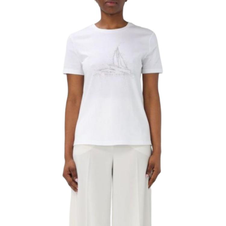 MaxMara Studio Футболка женская белая, Белый, MaxMara Studio Футболка женская белая
MaxMara Studio Футболка женская белая, Белый, MaxMara Studio Футболка женская белая
