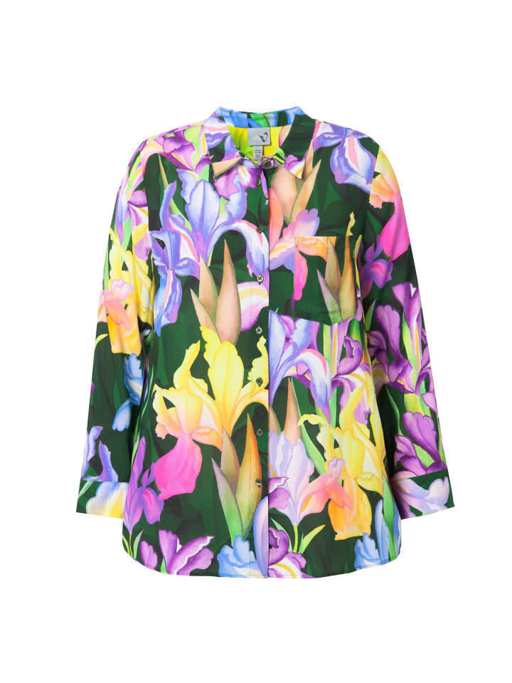 Блузка Ulla Popken, темно-зеленый
Блузка Ulla Popken, темно-зеленый