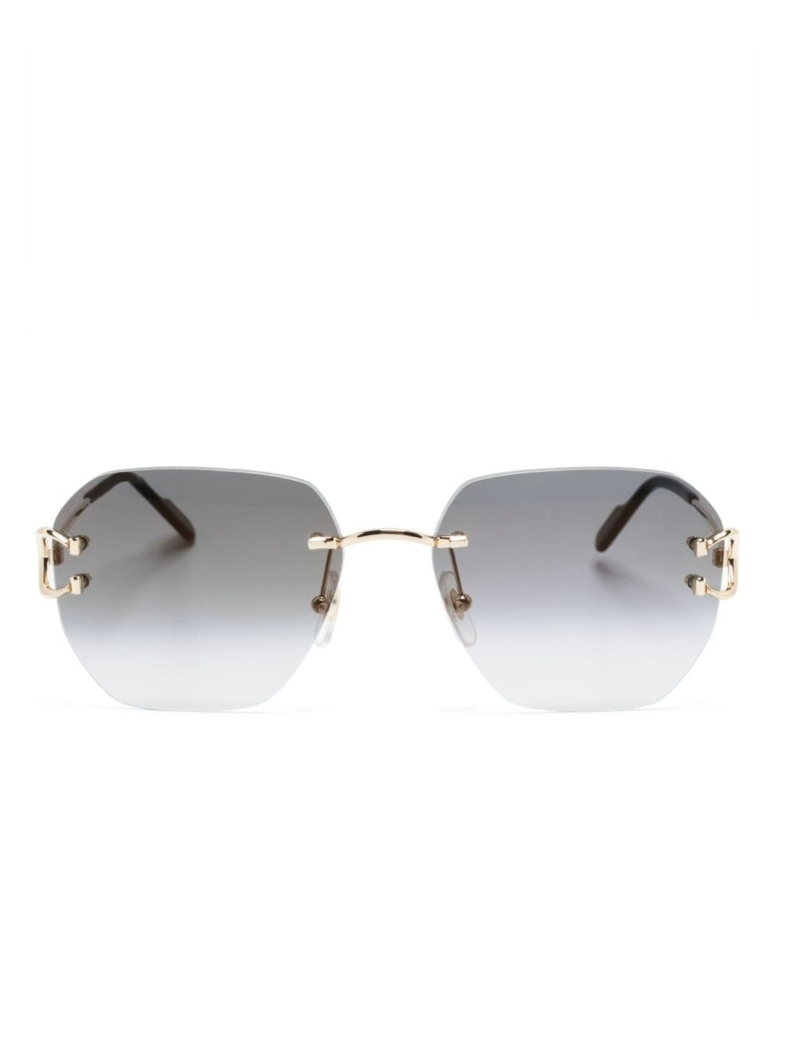 Cartier Eyewear солнцезащитные очки Signature C в безободковой оправе, золотистый
Cartier Eyewear солнцезащитные очки Signature C в безободковой оправе, золотистый