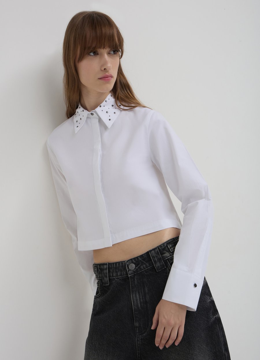 Блуза Calliope Button-down blouse, Blanc/White
Блуза Calliope Button-down blouse, Blanc/White