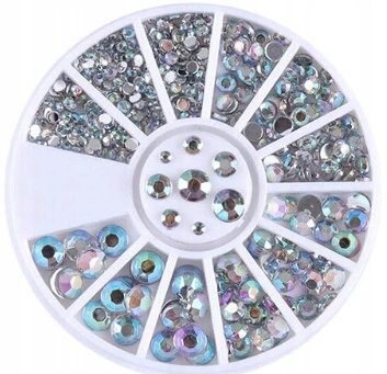 Карусель Украшение Стразы Кристаллы, Crystal AB, Inna marka
Карусель Украшение Стразы Кристаллы, Crystal AB, Inna marka