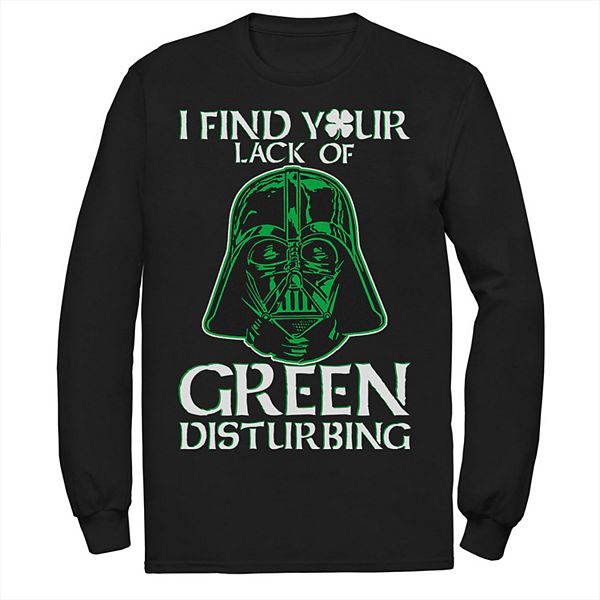 Футболка Star Wars Vader Big & Tall в зеленом цвете St Patrick Licensed Character
Футболка Star Wars Vader Big & Tall в зеленом цвете St Patrick Licensed Character