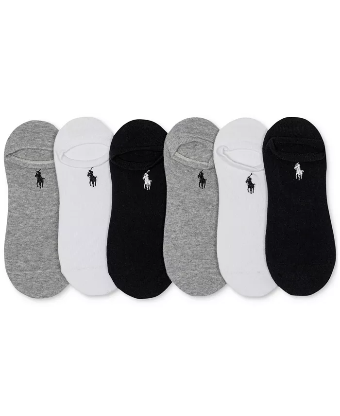 Женские носки-невидимки, 6 пар Polo Ralph Lauren, серый
Женские носки-невидимки, 6 пар Polo Ralph Lauren, серый