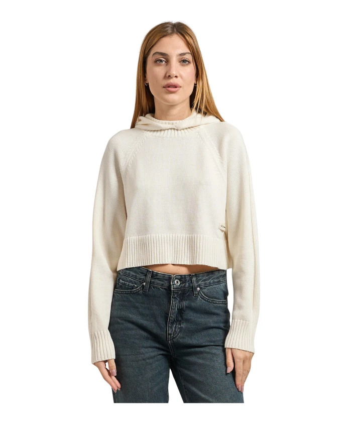 Белый пуловер с капюшоном и логотипом. Armani Exchange, белый
Белый пуловер с капюшоном и логотипом. Armani Exchange, белый
