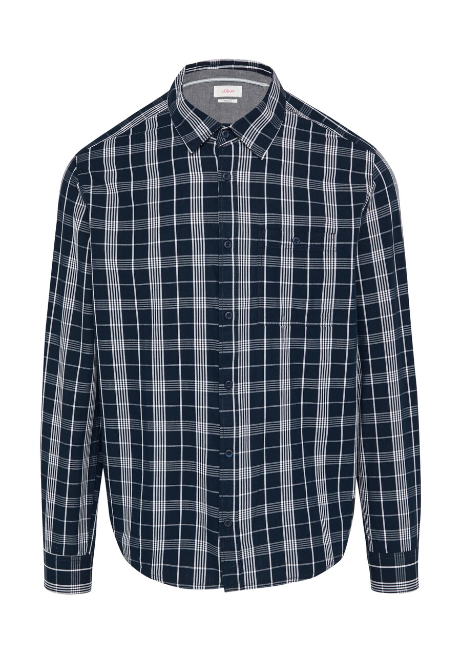 Рубашка обычного кроя на пуговицах s.Oliver, темно-синий
Рубашка обычного кроя на пуговицах s.Oliver, темно-синий