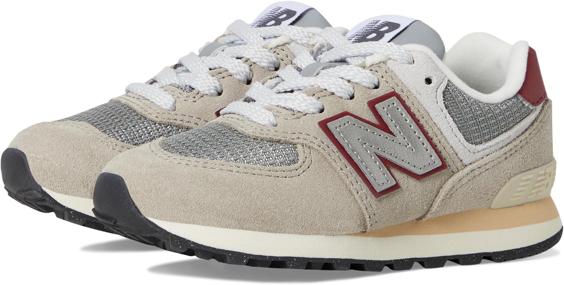 Кроссовки New Balance Kids 574, Arid Stone/Monarch Burgundy
Кроссовки New Balance Kids 574, Arid Stone/Monarch Burgundy