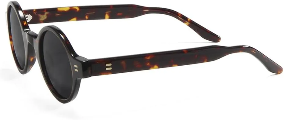 Винтажные круглые солнцезащитные очки для мужчин в стиле стимпанк, солнцезащитные очки для женщин из ацетата с защитой от УФ-излучения UV400 VFDHN, Black
Винтажные круглые солнцезащитные очки для мужчин в стиле стимпанк, солнцезащитные очки для женщин из ацетата с защитой от УФ-излучения UV400 VFDHN, Black