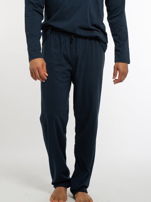 Пижамные брюки из органического хлопка Ammann, синий
Пижамные брюки из органического хлопка Ammann, синий