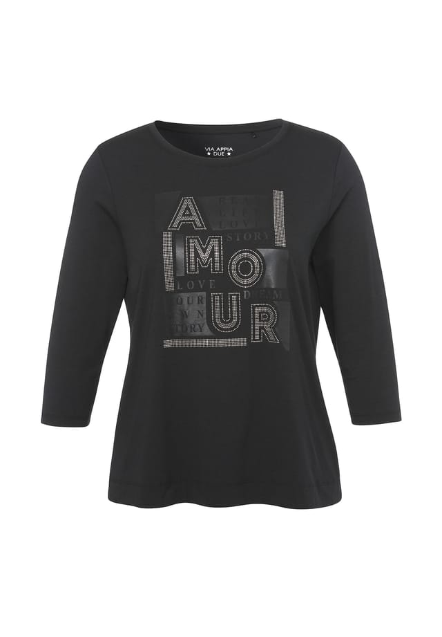 Футболка Via Appia -Due-, черный 
Футболка Via Appia -Due-, черный