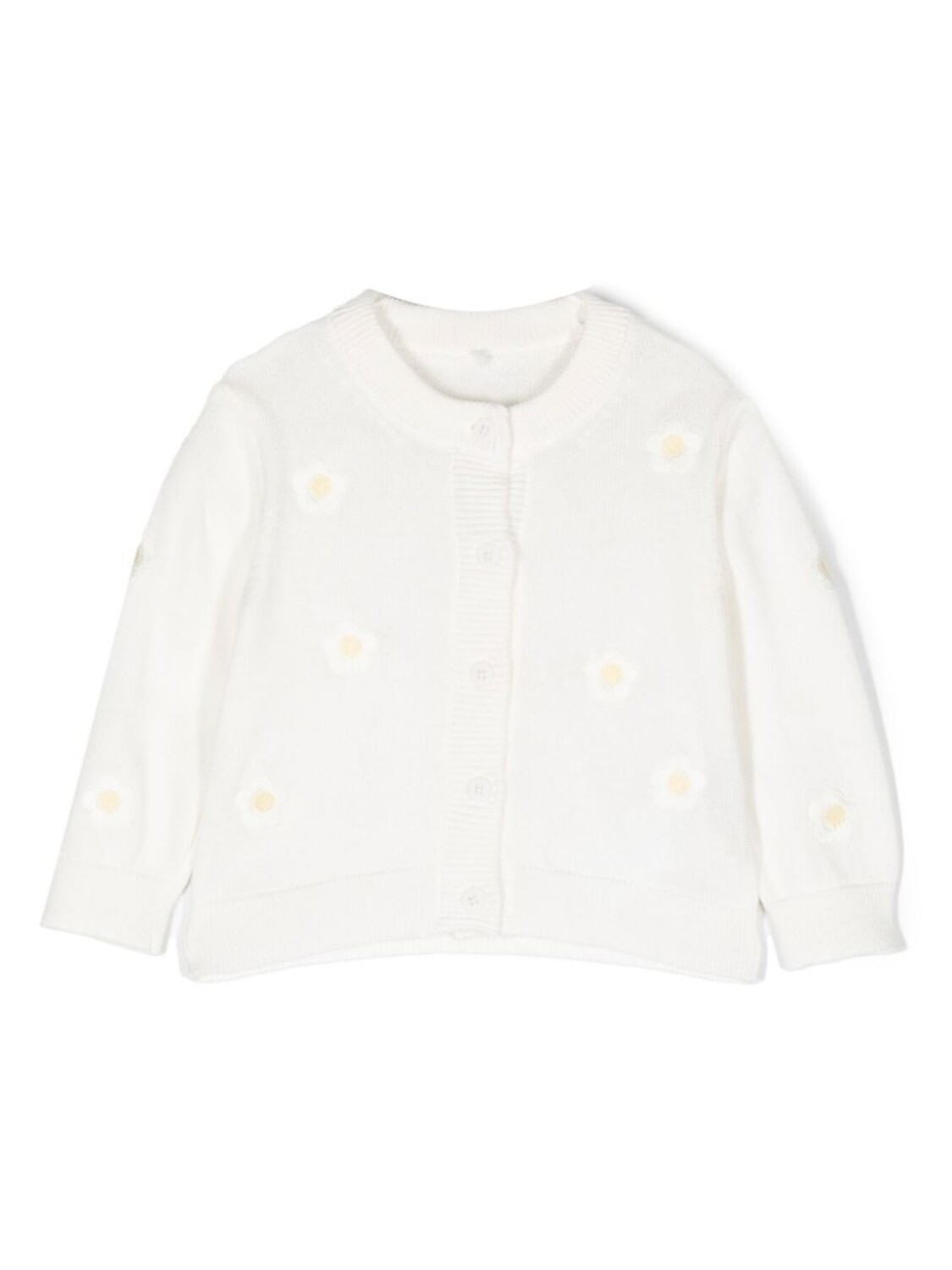 Stella McCartney Kids кардиган на пуговицах с цветочной вышивкой, белый
Stella McCartney Kids кардиган на пуговицах с цветочной вышивкой, белый