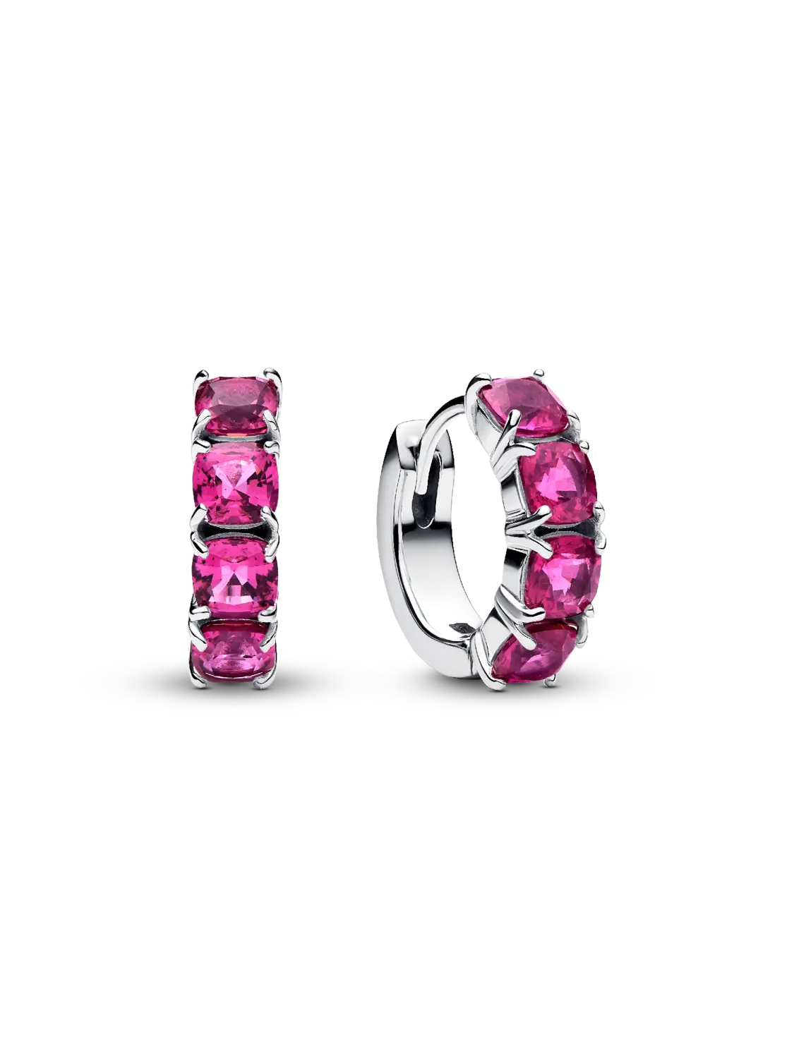 Розовые серьги-кольца Pandora, серебро 925 пробы
Розовые серьги-кольца Pandora, серебро 925 пробы