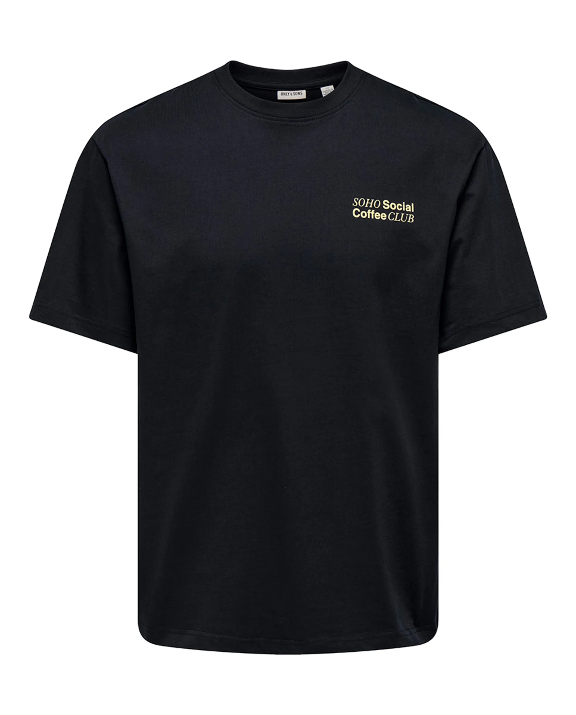 Мужская футболка расслабленного кроя Only & Sons, черный
Мужская футболка расслабленного кроя Only & Sons, черный