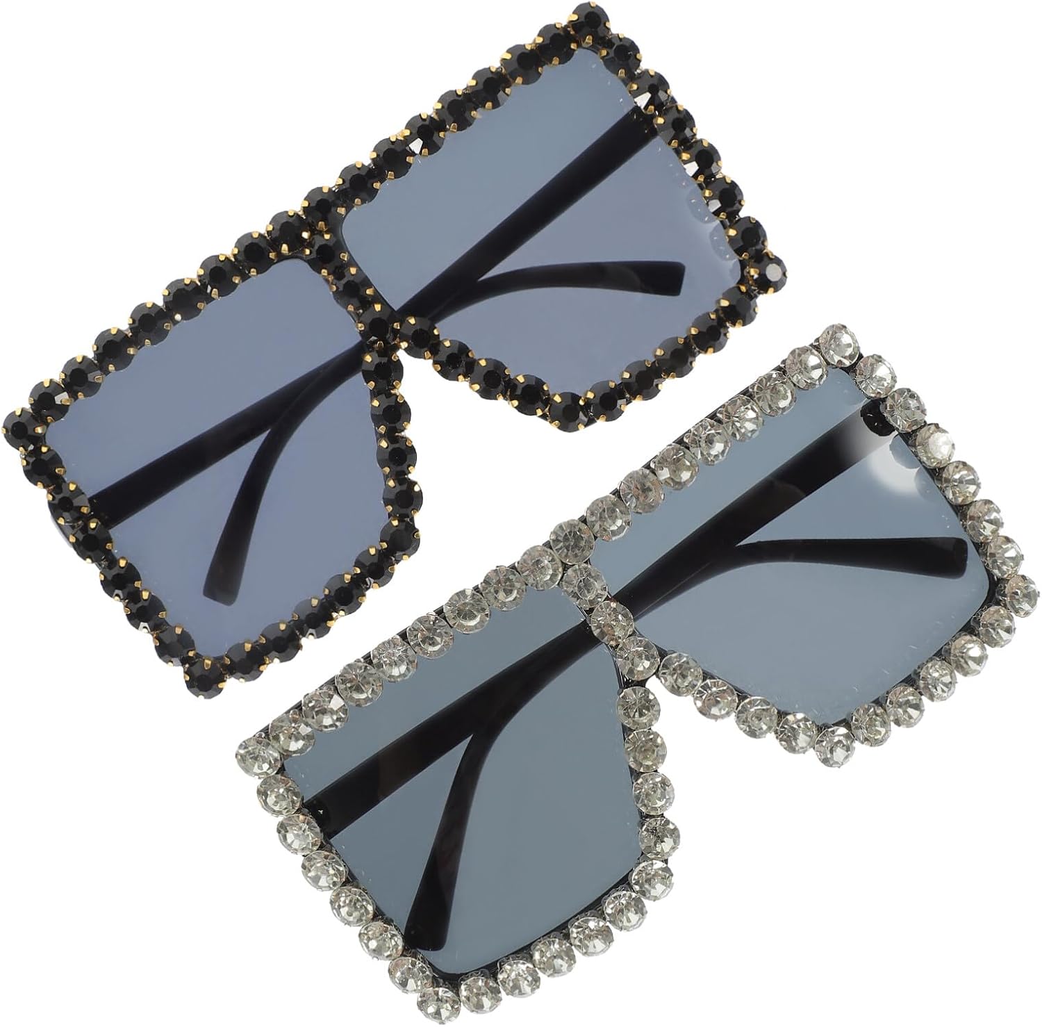 2 шт. Декоративные квадратные солнцезащитные очки для женщин. Забавные, оригинальные очки для вечеринок. Легкие, стильные очки. Серые, подходят для повседневной носки и торжественных мероприятий PACKOVE, As Shown
2 шт. Декоративные квадратные солнцезащитные очки для женщин. Забавные, оригинальные очки для вечеринок. Легкие, стильные очки. Серые, подходят для повседневной носки и торжественных мероприятий PACKOVE, As Shown