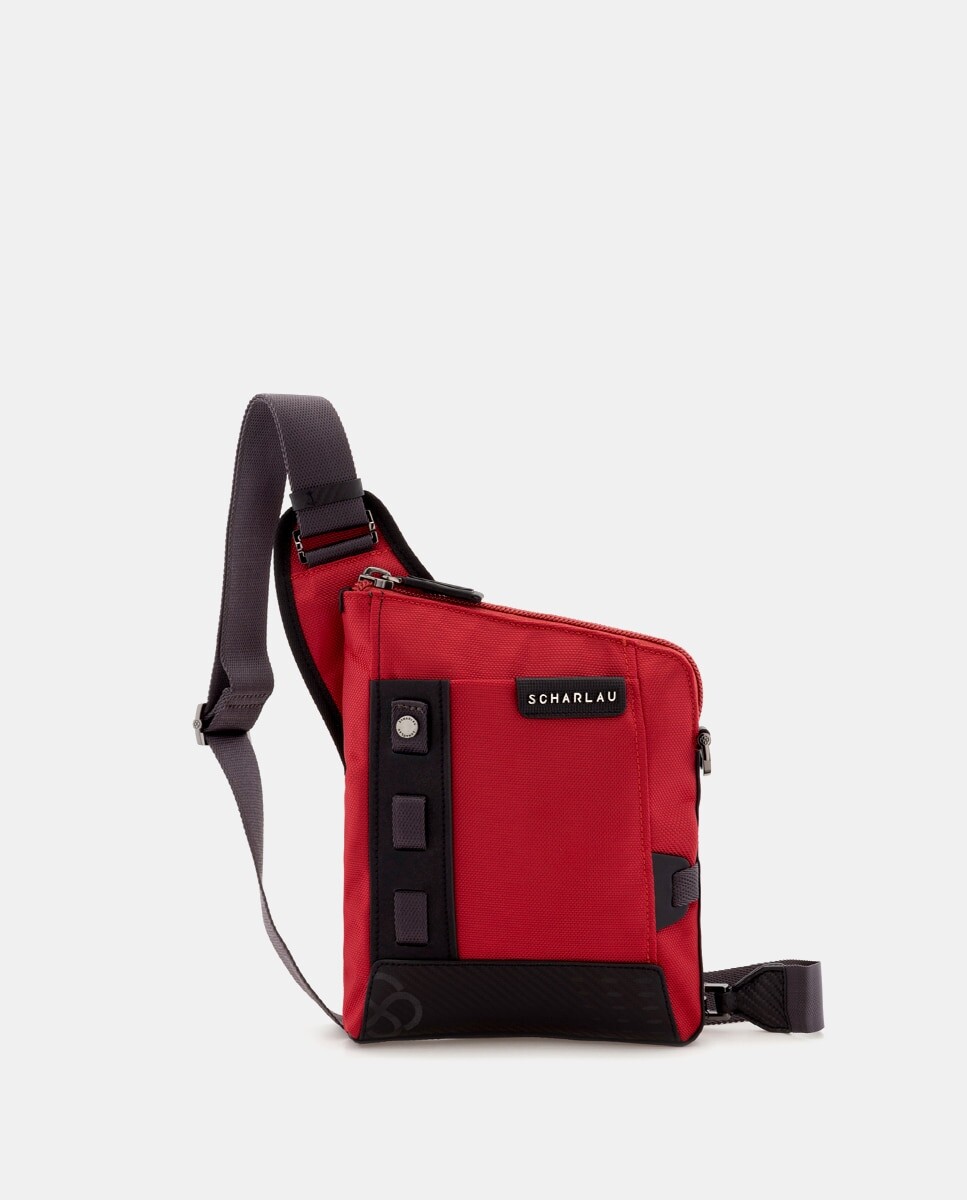 Мужская сумка через плечо из красной ткани Scharlau, красный
Мужская сумка через плечо из красной ткани Scharlau, красный