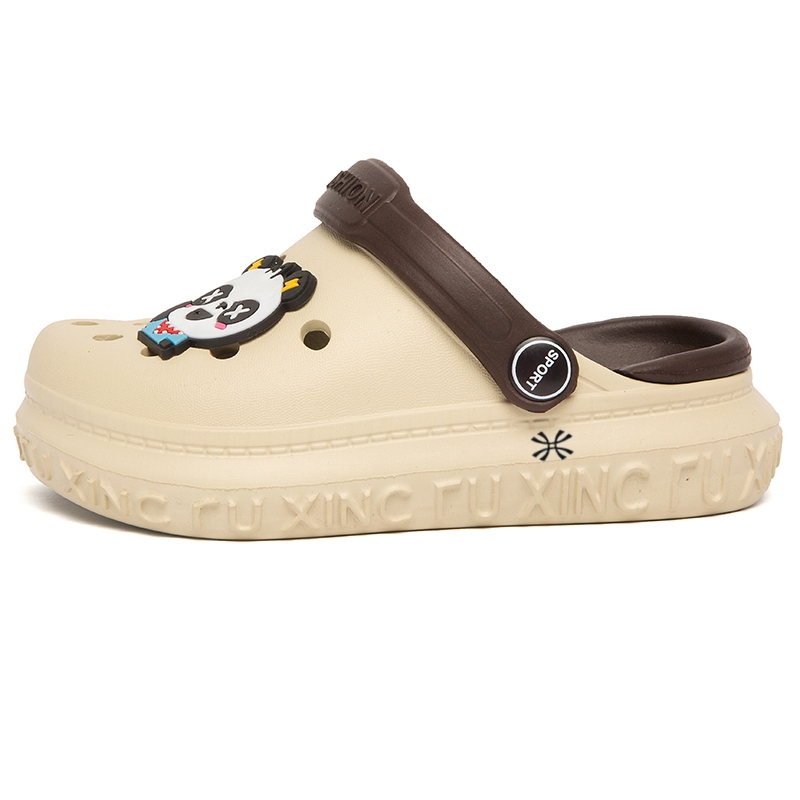 Противоскользящие дышащие тапочки для детей YUZHAOLIN, хаки/коричневый 
Противоскользящие дышащие тапочки для детей YUZHAOLIN, хаки/коричневый