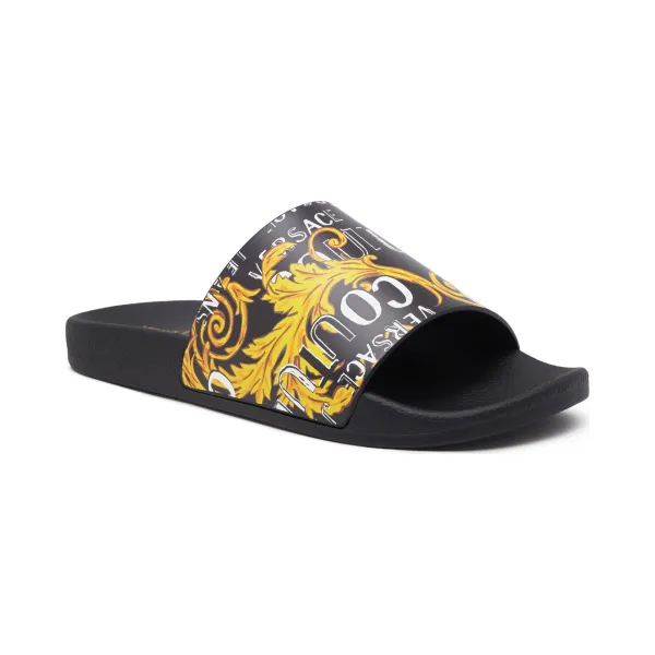 Тапочки Versace, черный 
Тапочки Versace, черный