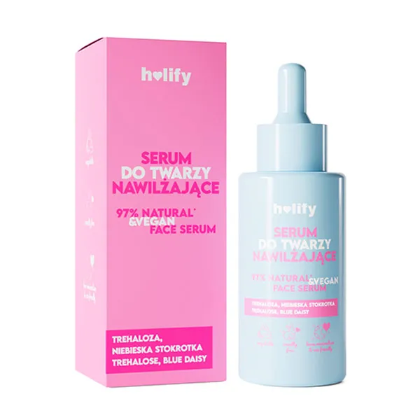 Увлажняющая сыворотка для лица Moisturizing Face Serum Holify, 40 ml
Увлажняющая сыворотка для лица Moisturizing Face Serum Holify, 40 ml