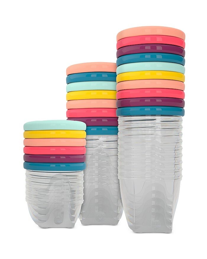 Мультинабор детских мисок Babymoov (24 шт.), мультиколор