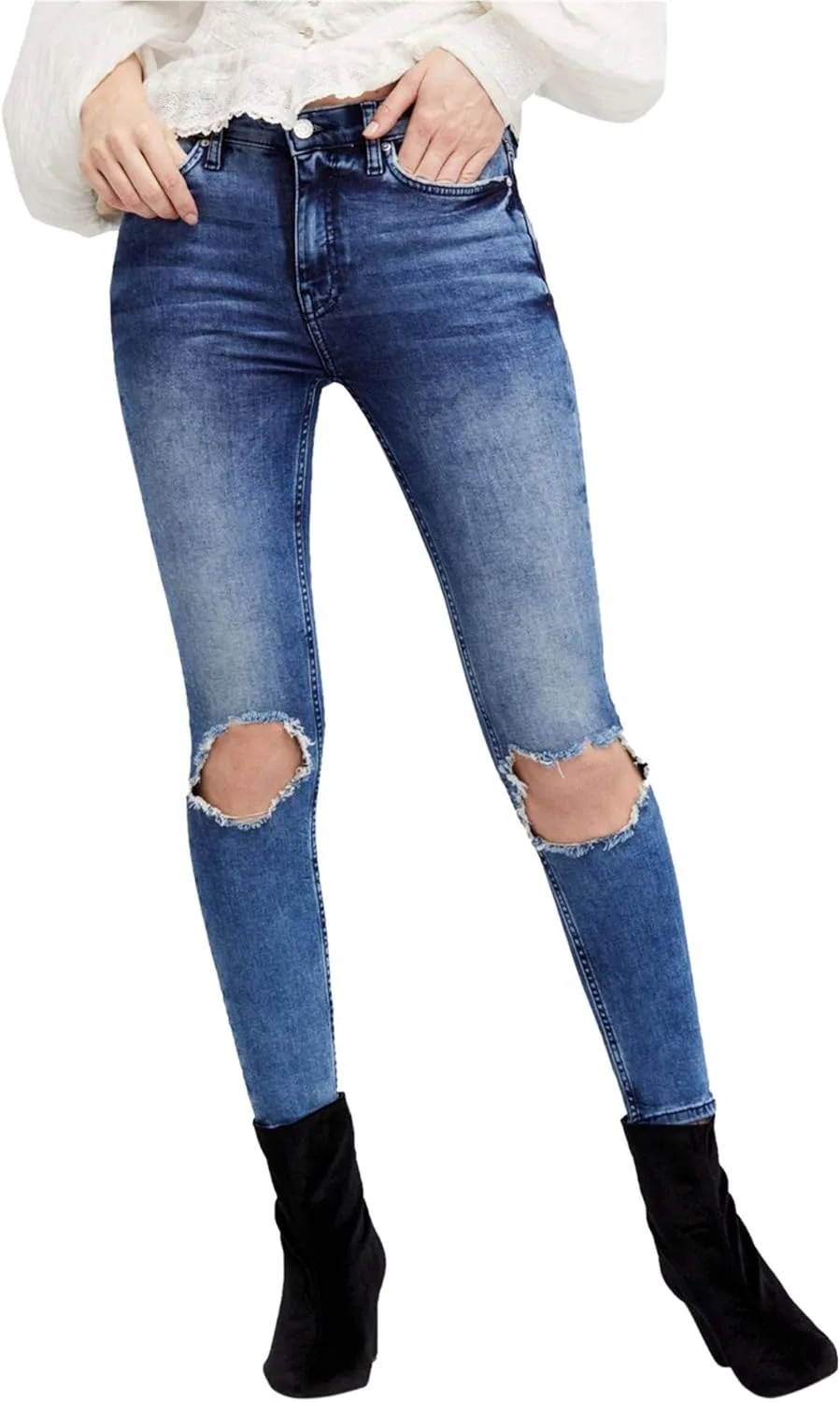 Free Women's High-Rise Busted Skinny в цвете Turquoise Free People
Free Women's High-Rise Busted Skinny в цвете Turquoise Free People