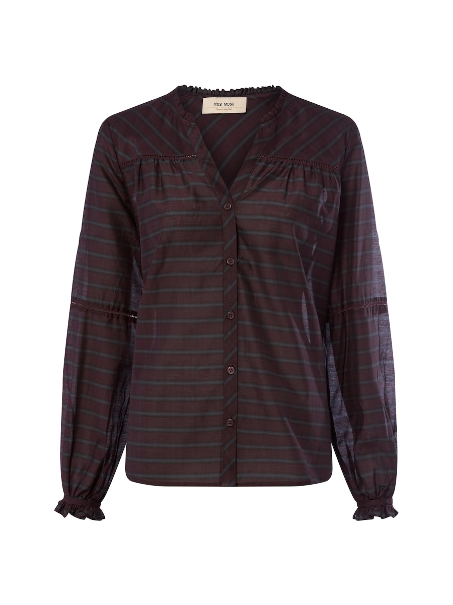 Блуза MOS MOSH MMBenedetta, баклажановый
Блуза MOS MOSH MMBenedetta, баклажановый