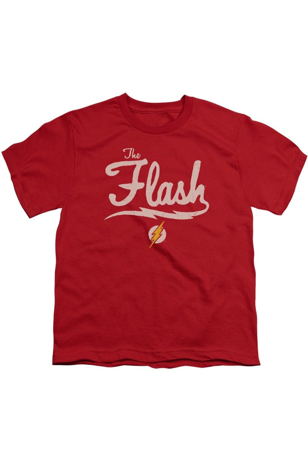 Футболка для мальчиков "Justice League of America" с Флэшем в стиле ретро Gildan, красный 
Футболка для мальчиков "Justice League of America" с Флэшем в стиле ретро Gildan, красный