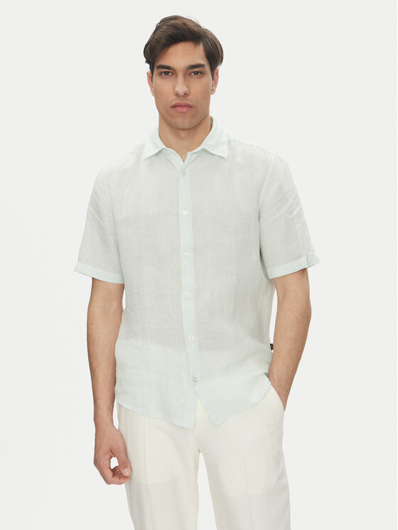 Рубашка обычного кроя 50537382 Boss, синий
Рубашка обычного кроя 50537382 Boss, синий