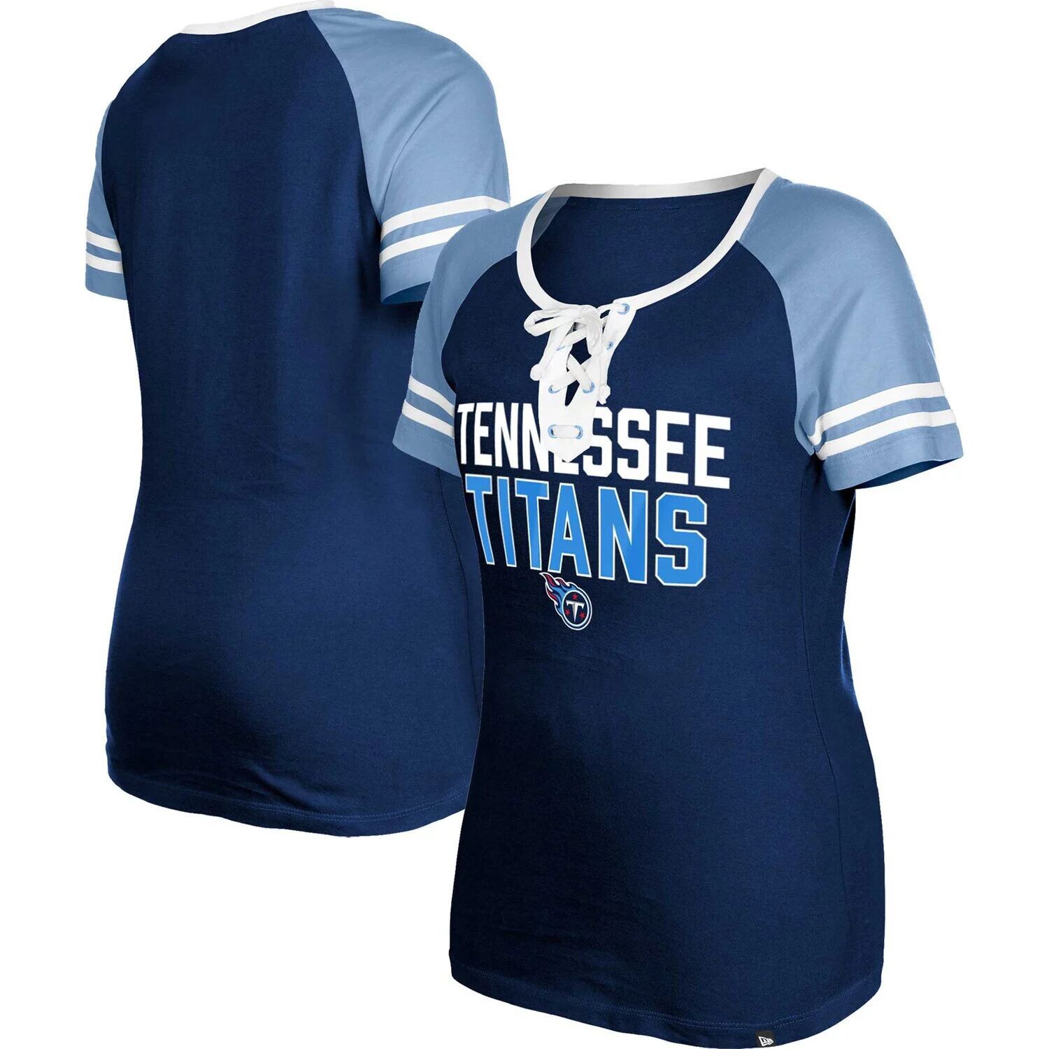 Женская темно-синяя футболка New Era со шнуровкой и регланами Tennessee Titans New Era, Синий, Женская темно-синяя футболка New Era со шнуровкой и регланами Tennessee Titans New Era
Женская темно-синяя футболка New Era со шнуровкой и регланами Tennessee Titans New Era, Синий, Женская темно-синяя футболка New Era со шнуровкой и регланами Tennessee Titans New Era