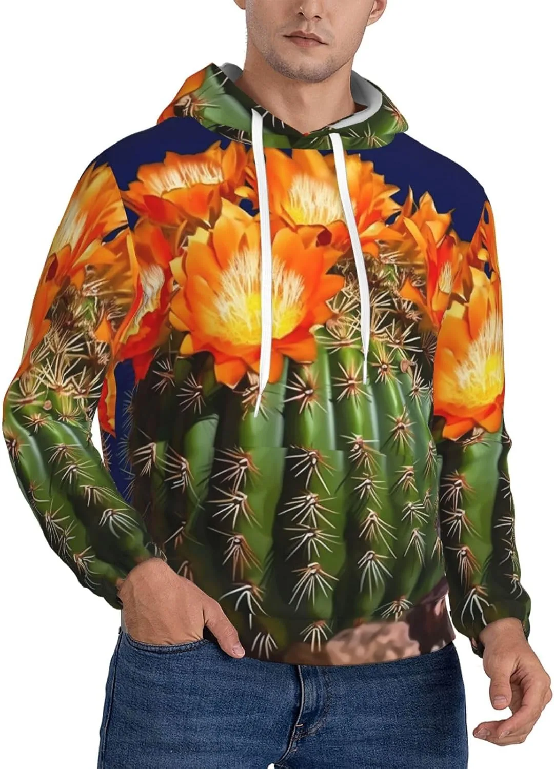 Мужская флисовая толстовка с капюшоном Blooming Barrel Cactus HJTRW
Мужская флисовая толстовка с капюшоном Blooming Barrel Cactus HJTRW