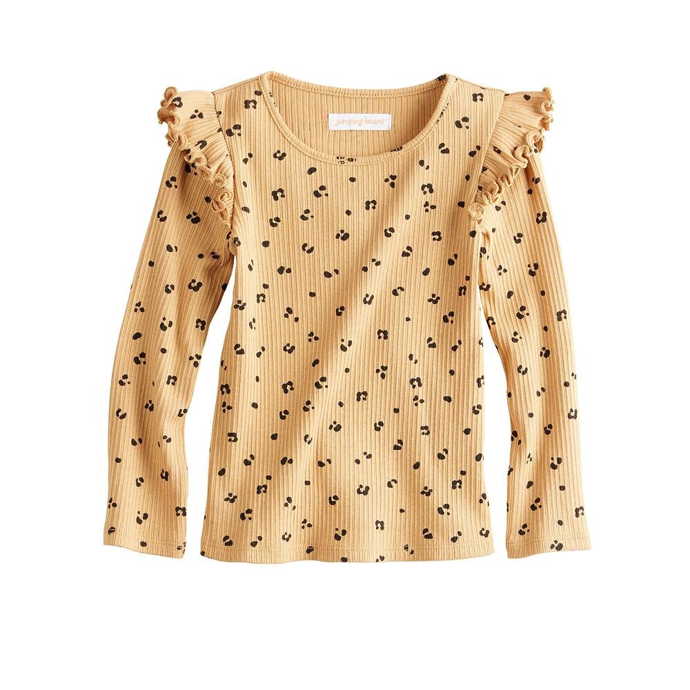 Топ с рюшами и длинными рукавами Jumping Beans для девочек и малышей Jumping Beans, цвет Tan Mini Cheetah
Топ с рюшами и длинными рукавами Jumping Beans для девочек и малышей Jumping Beans, цвет Tan Mini Cheetah