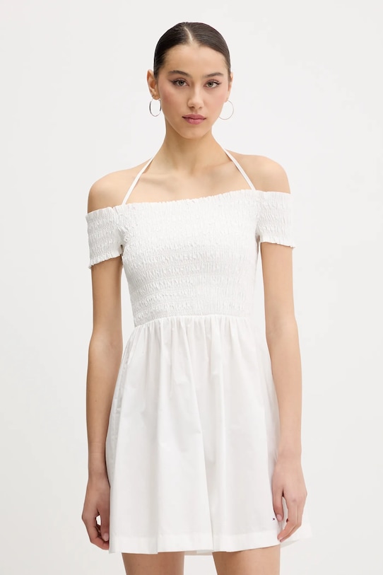 Хлопковое платье Tommy Jeans, белый
Хлопковое платье Tommy Jeans, белый
