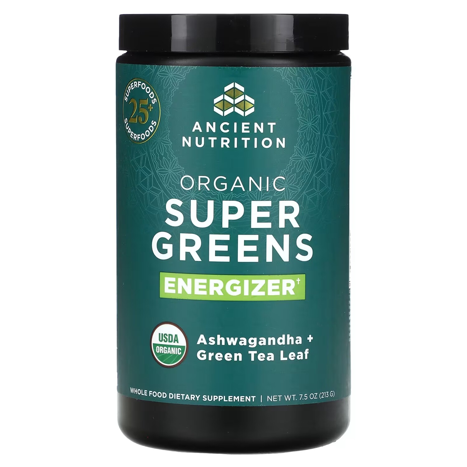 Органический энергетик Ancient Nutrition Super Greens, 213 г
Органический энергетик Ancient Nutrition Super Greens, 213 г