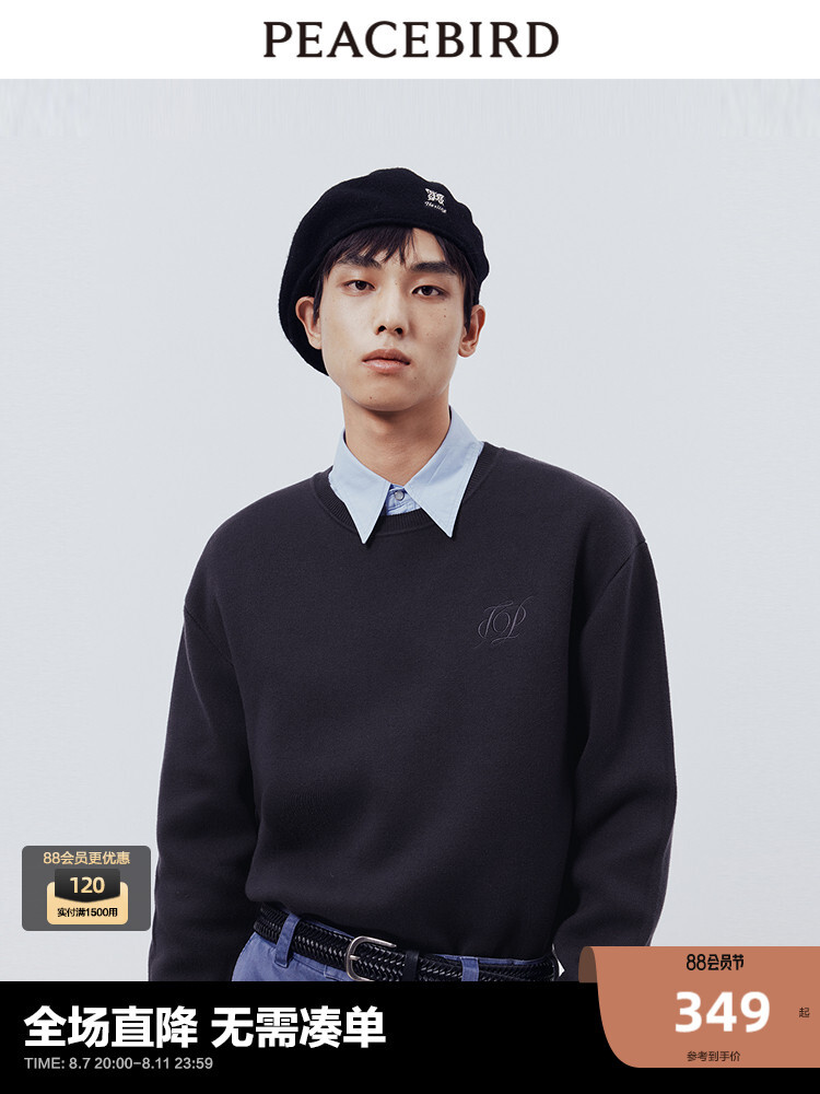 Пуловер мужской Peacebird шерстяной, фиолетовый
Пуловер мужской Peacebird шерстяной, фиолетовый