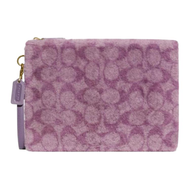 COACH Большая женская клатч из овчины фиолетовый
COACH Большая женская клатч из овчины фиолетовый