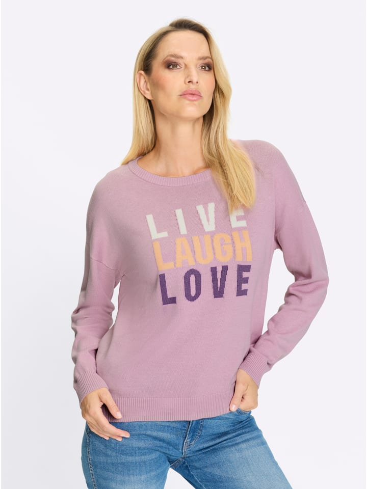 Тонкий вязаный свитер розового цвета Heine
Тонкий вязаный свитер розового цвета Heine