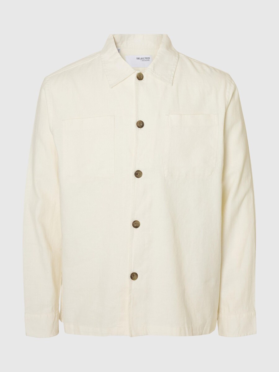 Рубашка на пуговицах Comfort fit SELECTED, Wool White
Рубашка на пуговицах Comfort fit SELECTED, Wool White