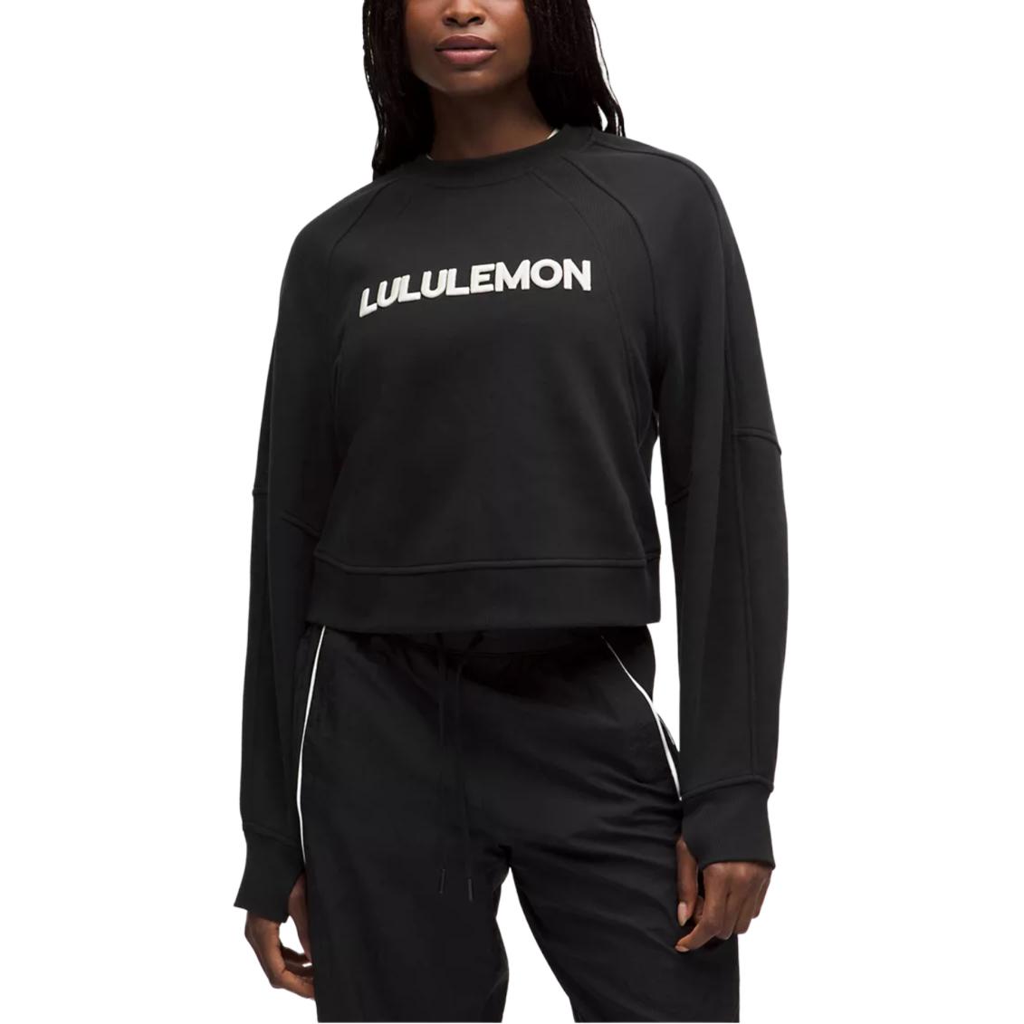 Свитшот серии Scuba для женщин Lululemon, черный/светлая слоновая кость
Свитшот серии Scuba для женщин Lululemon, черный/светлая слоновая кость