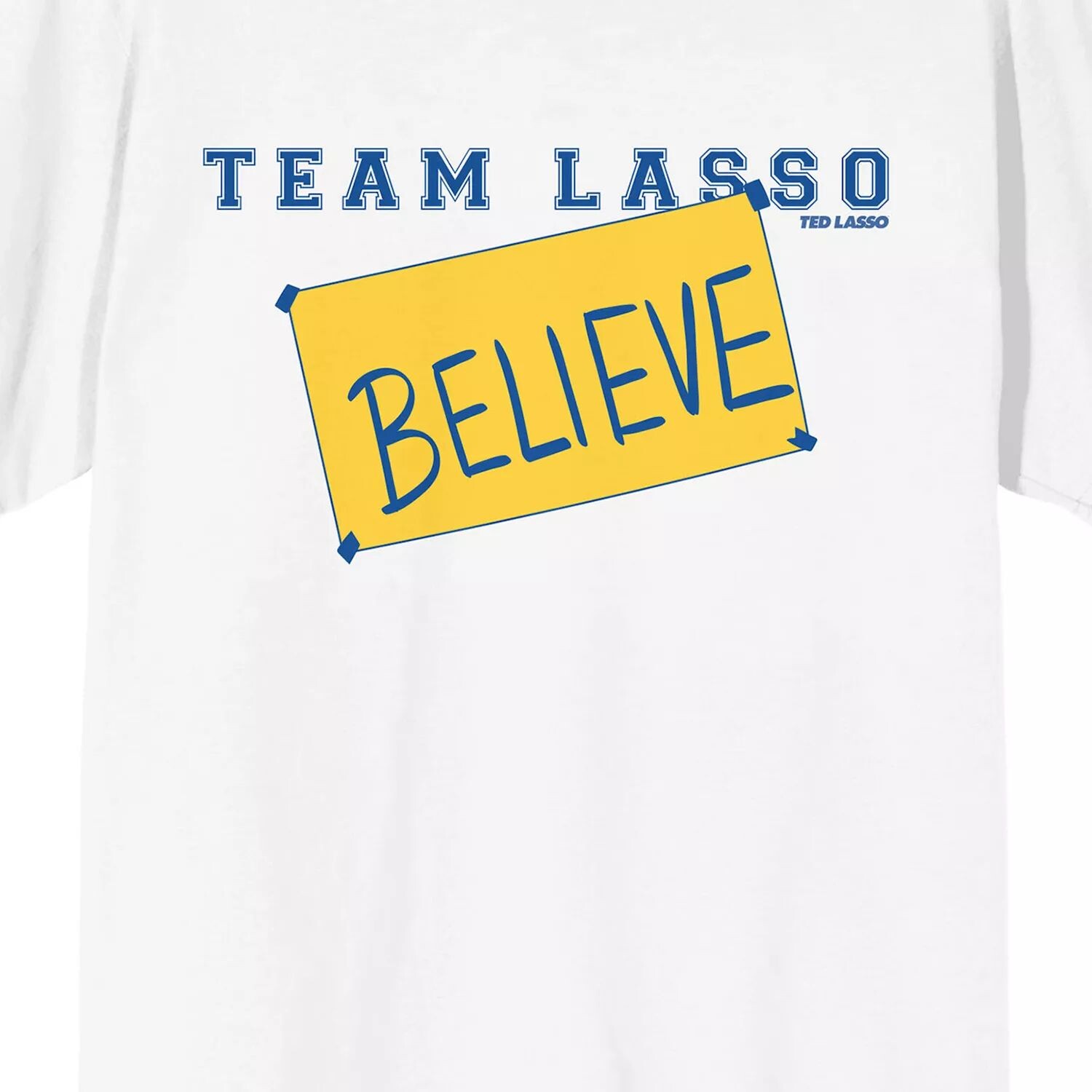 Детская футболка с рисунком Ted Lasso "Team Lasso Believe" Licensed Character
Детская футболка с рисунком Ted Lasso "Team Lasso Believe" Licensed Character